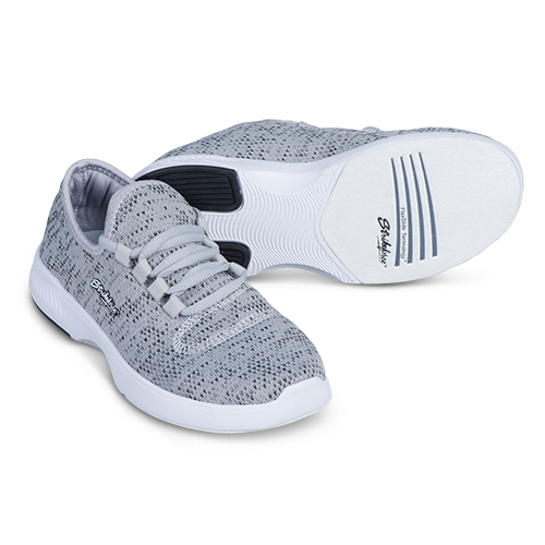 Youth Maui grey Athletic bowling shoes childrens bowling shoes silver level