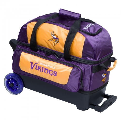 Minnesota Vikings Double Roller Bag