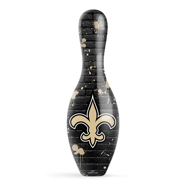 NFL Graffiti Wall New Orleans Saints Pin