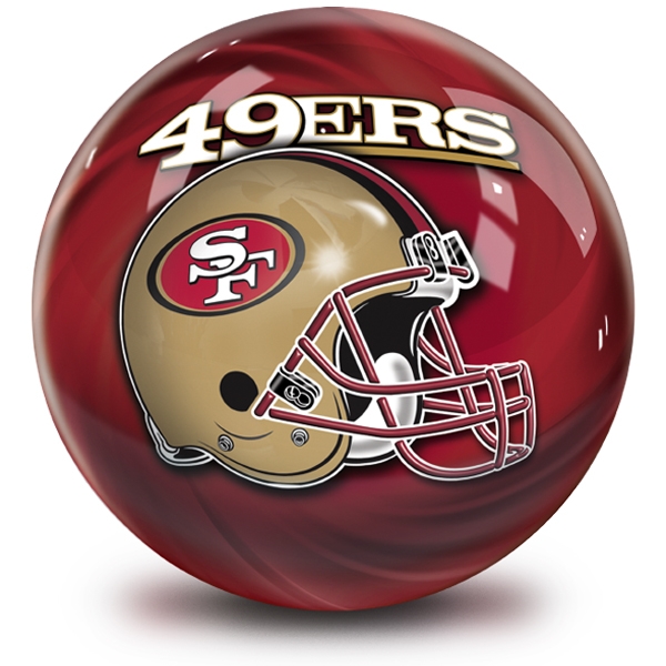 NFL Helmet Swirl San Francisco 49ers