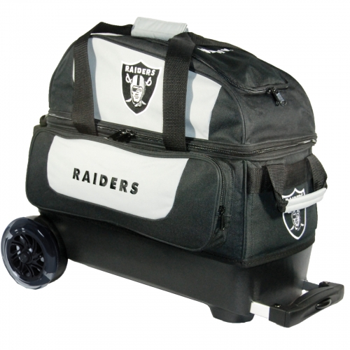 Las Vegas Raiders Double Roller Bag