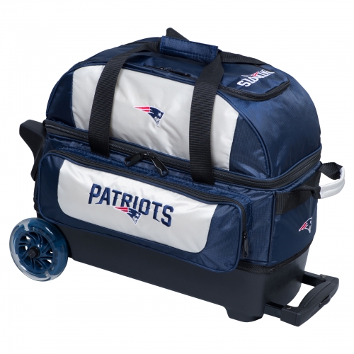 New England Patriots Double Roller Bag